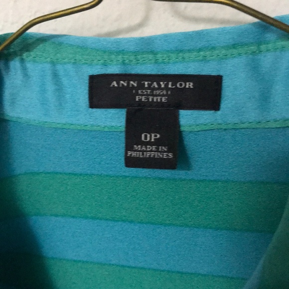Ann Taylor Button Down Blouse - Picture 3 of 3